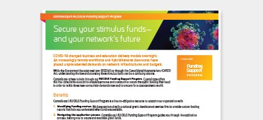 OPENS IN NEW WINDOW: Read the COVID Stimulus Funding Program Brief